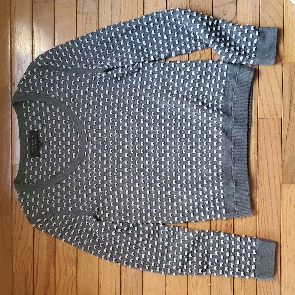 《 Rag & Bone 》 Wool Blend Textured Sweater